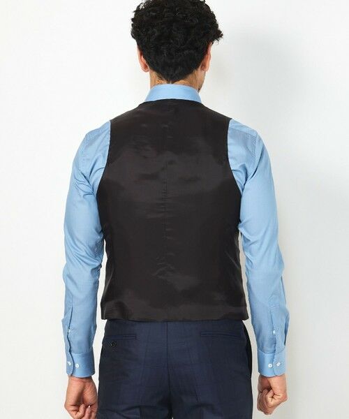 MEN'S BIGI / メンズビギ ベスト | ブライト ウインドーペーンベスト＜同素材スーツあり＞ | 詳細3