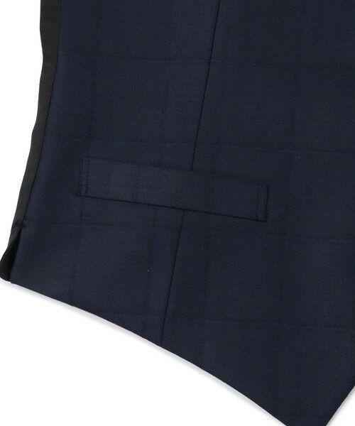 MEN'S BIGI / メンズビギ ベスト | ブライト ウインドーペーンベスト＜同素材スーツあり＞ | 詳細9