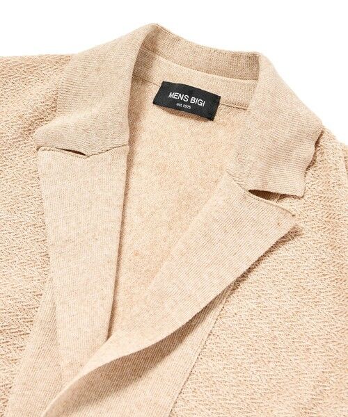 MEN'S BIGI / メンズビギ その他アウター | ジャケットデザインニット | 詳細5