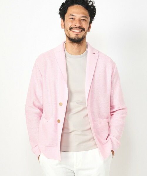MEN'S BIGI / メンズビギ その他アウター | ジャケットデザインニット | 詳細11