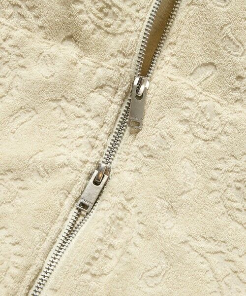 MEN'S BIGI / メンズビギ スウェット | 【Sea Green/シーグリーン】ペイズリー柄パイルジャカードパーカ | 詳細8