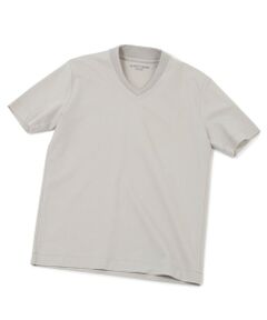 MEN'S BIGI / メンズビギ Tシャツ | 【ACTIVE TAILOR】シルケットスムースVネックTシャツ