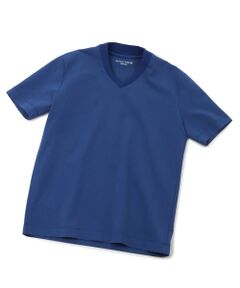 MEN'S BIGI / メンズビギ Tシャツ | 【ACTIVE TAILOR】シルケットスムースVネックTシャツ