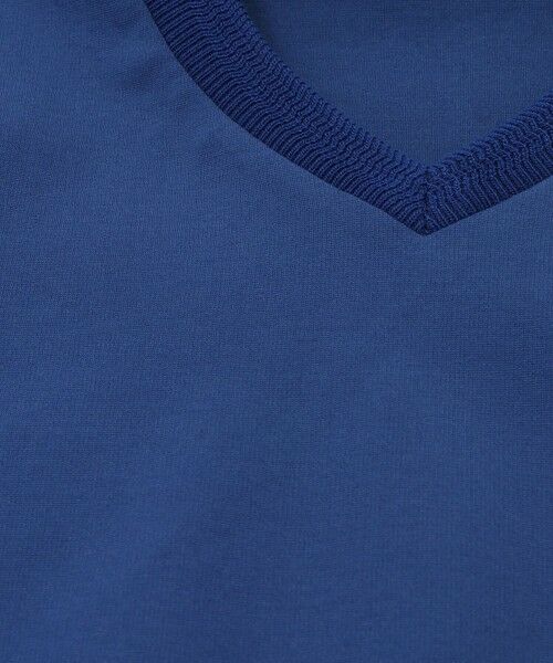 MEN'S BIGI / メンズビギ Tシャツ | 【ACTIVE TAILOR】シルケットスムースVネックTシャツ | 詳細19