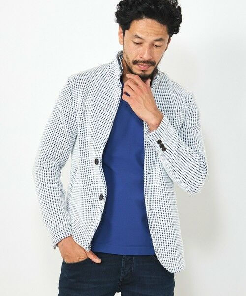 MEN'S BIGI / メンズビギ Tシャツ | 【ACTIVE TAILOR】シルケットスムースVネックTシャツ | 詳細17