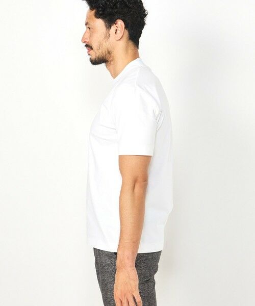MEN'S BIGI / メンズビギ Tシャツ | 【ACTIVE TAILOR】シルケットスムースクルーネックTシャツ | 詳細2