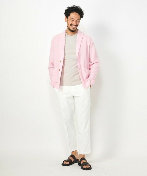 MEN'S BIGI / メンズビギ Tシャツ | 【ACTIVE TAILOR】シルケットスムースクルーネックTシャツ | 詳細10