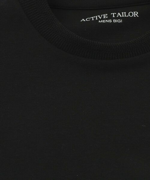 MEN'S BIGI / メンズビギ Tシャツ | 【ACTIVE TAILOR】シルケットスムースクルーネックTシャツ | 詳細18