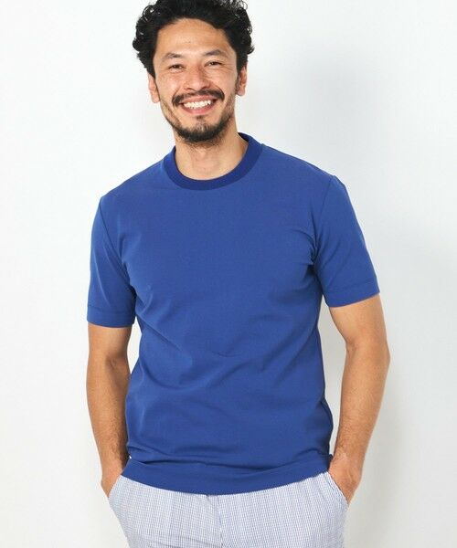 MEN'S BIGI / メンズビギ Tシャツ | 【ACTIVE TAILOR】シルケットスムースクルーネックTシャツ | 詳細19