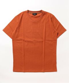 MEN'S BIGI / メンズビギ Tシャツ | リンクスジャカード半袖カットソー