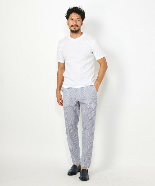 MEN'S BIGI / メンズビギ Tシャツ | リンクスジャカード半袖カットソー | 詳細2