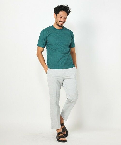 MEN'S BIGI / メンズビギ Tシャツ | リンクスジャカード半袖カットソー | 詳細21