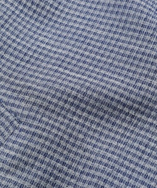 MEN'S BIGI / メンズビギ カーディガン・ボレロ | 格子柄サッカースタンドカラーカーディガン | 詳細9