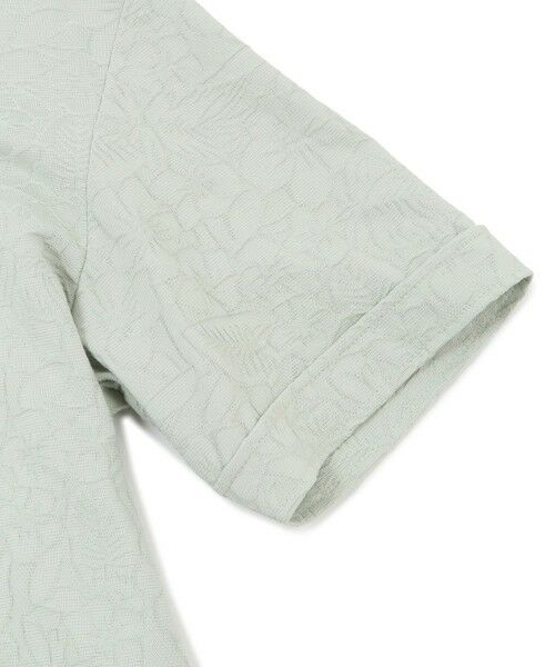 MEN'S BIGI / メンズビギ ポロシャツ | 【COOL MAX】リンクスジャカードフラワー柄ポロシャツ | 詳細16