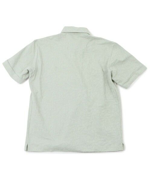 MEN'S BIGI / メンズビギ ポロシャツ | 【COOL MAX】リンクスジャカードフラワー柄ポロシャツ | 詳細19