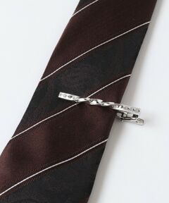 MEN'S BIGI / メンズビギ カフリンクス・ネクタイピン | ツイストクリスタルタイバー