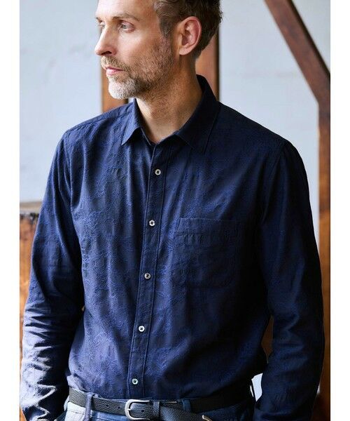 MEN'S BIGI / メンズビギ ベルト・サスペンダー | リザード型押しベルト | 詳細11