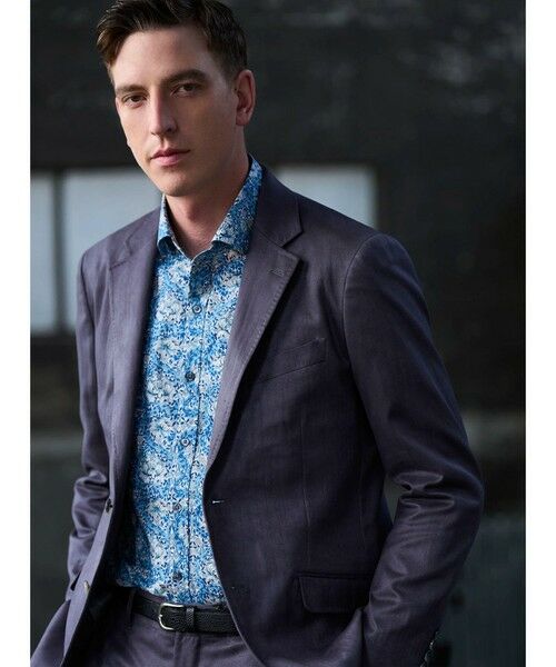 MEN'S BIGI / メンズビギ ベルト・サスペンダー | リザード型押しベルト | 詳細8