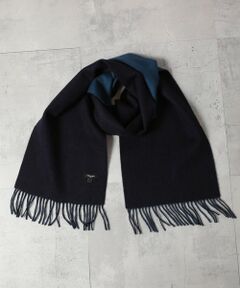 MEN'S BIGI / メンズビギ マフラー・ショール・スヌード・ストール | リバーシブルウールマフラー