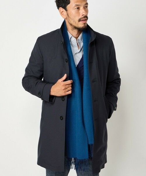 MEN'S BIGI / メンズビギ マフラー・ショール・スヌード・ストール | リバーシブルウールマフラー | 詳細13