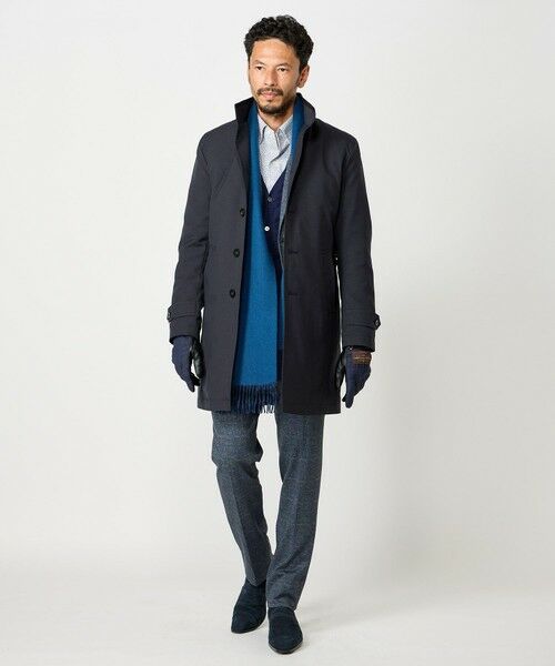 MEN'S BIGI / メンズビギ マフラー・ショール・スヌード・ストール | リバーシブルウールマフラー | 詳細14