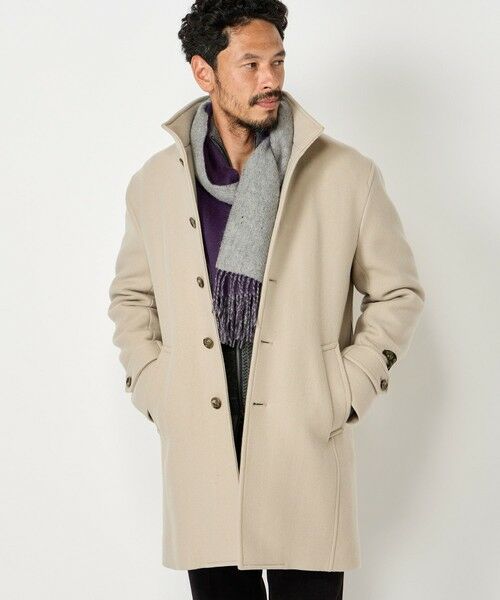 MEN'S BIGI / メンズビギ マフラー・ショール・スヌード・ストール | リバーシブルウールマフラー | 詳細17