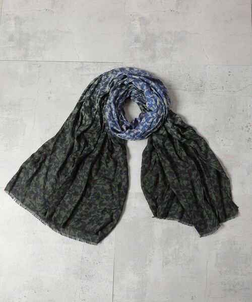 MEN'S BIGI / メンズビギ マフラー・ショール・スヌード・ストール | 【altea/アルテア】ストール（グリーン）