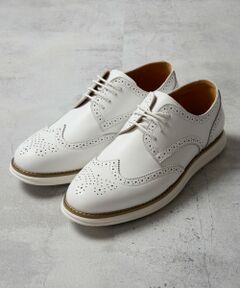 MEN'S BIGI / メンズビギ スニーカー | リアルレザーウイングチップスニーカー