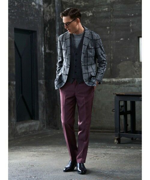 MEN'S BIGI / メンズビギ スニーカー | リアルレザーウイングチップスニーカー | 詳細14