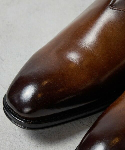 MEN'S BIGI / メンズビギ ブーツ（ロング丈） | サイドゴアリアルレザーショートブーツ | 詳細1
