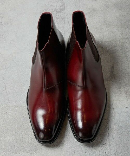 MEN'S BIGI / メンズビギ ブーツ（ロング丈） | サイドゴアリアルレザーショートブーツ | 詳細4