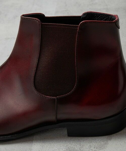 MEN'S BIGI / メンズビギ ブーツ（ロング丈） | サイドゴアリアルレザーショートブーツ | 詳細7