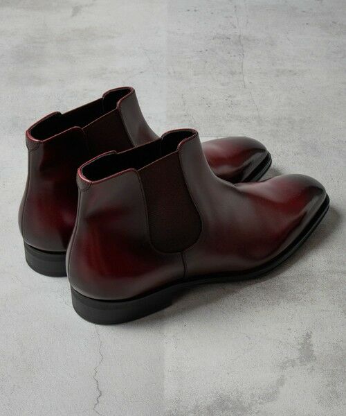 MEN'S BIGI / メンズビギ ブーツ（ロング丈） | サイドゴアリアルレザーショートブーツ | 詳細8