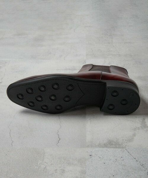 MEN'S BIGI / メンズビギ ブーツ（ロング丈） | サイドゴアリアルレザーショートブーツ | 詳細9