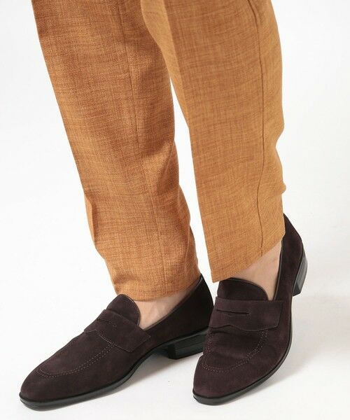 MEN'S BIGI / メンズビギ ビジネス・ドレスシューズ | リアルレザースウェードコインローファー | 詳細2