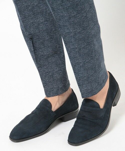 MEN'S BIGI / メンズビギ ビジネス・ドレスシューズ | リアルレザースウェードコインローファー | 詳細8