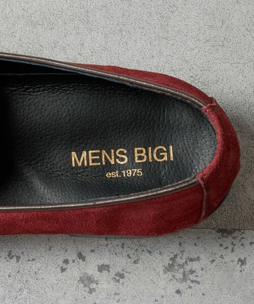 MEN'S BIGI / メンズビギ ビジネス・ドレスシューズ | リアルレザースウェードコインローファー | 詳細12