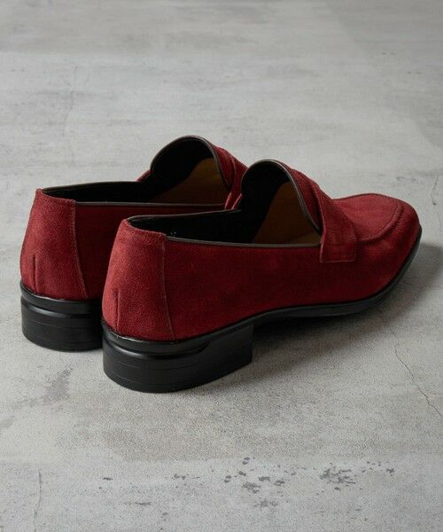 MEN'S BIGI / メンズビギ ビジネス・ドレスシューズ | リアルレザースウェードコインローファー | 詳細13