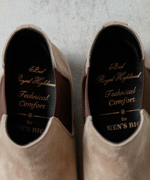 MEN'S BIGI / メンズビギ ブーツ（ロング丈） | 【42ND ROYAL HIGHLAND】別注 サイドゴアスエードブーツ | 詳細6