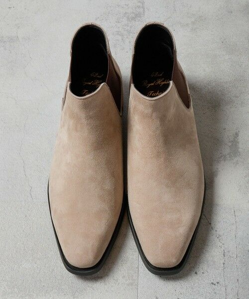 MEN'S BIGI / メンズビギ ブーツ（ロング丈） | 【42ND ROYAL HIGHLAND】別注 サイドゴアスエードブーツ | 詳細7