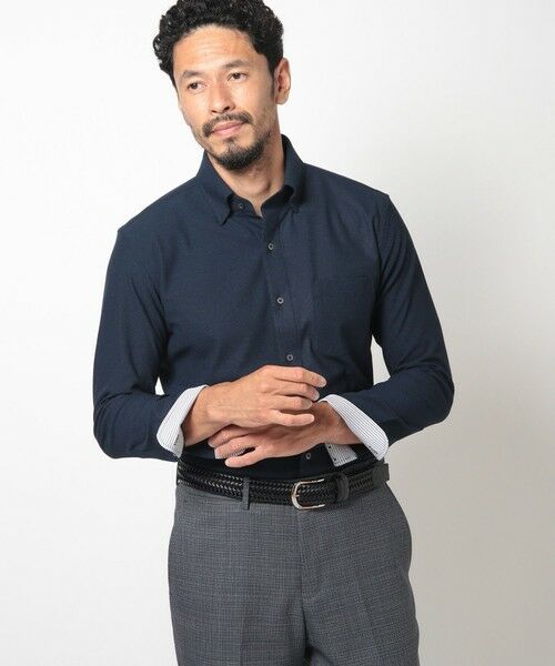 MEN'S BIGI / メンズビギ シャツ・ブラウス | 【ACTIVE TAILOR】アルビニコーコランカノコドレスシャツ | 詳細12