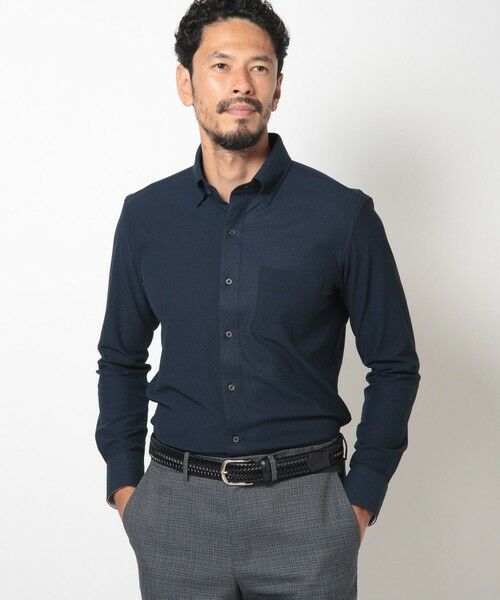 MEN'S BIGI / メンズビギ シャツ・ブラウス | 【ACTIVE TAILOR】アルビニコーコランカノコドレスシャツ | 詳細13
