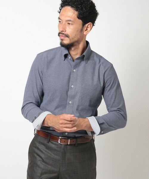 MEN'S BIGI / メンズビギ シャツ・ブラウス | 【ACTIVE TAILOR】アルビニコーコランカノコドレスシャツ | 詳細17