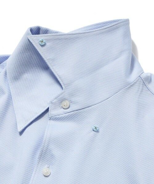 MEN'S BIGI / メンズビギ シャツ・ブラウス | ハイゲージツイルワンピースカラーボタンダウンドレスシャツ | 詳細15