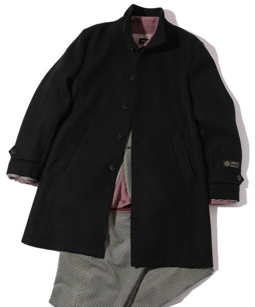 MEN'S BIGI / メンズビギ その他アウター | 【Bellandi/べランディ】スタンドカラーコート（ブラック）