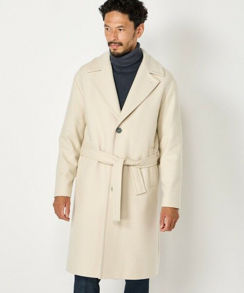 MEN'S BIGI / メンズビギ その他アウター | 【hevo別注】ヴァージンウールメルトンチェスターフィールドコート | 詳細5