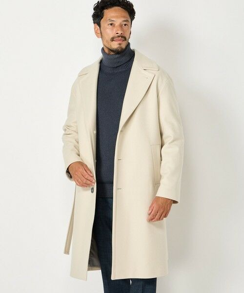 MEN'S BIGI / メンズビギ その他アウター | 【hevo別注】ヴァージンウールメルトンチェスターフィールドコート | 詳細8