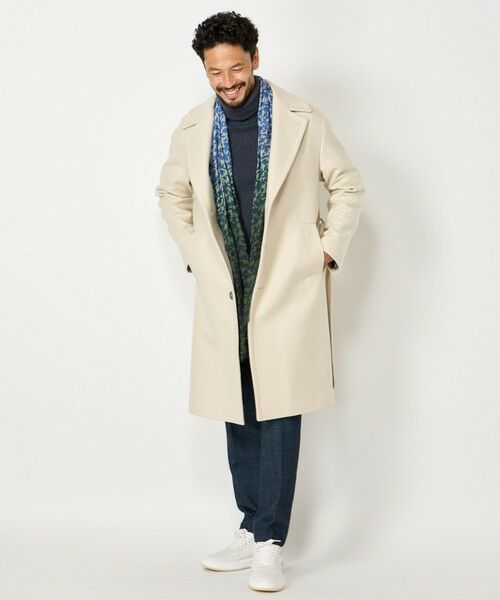 MEN'S BIGI / メンズビギ その他アウター | 【hevo別注】ヴァージンウールメルトンチェスターフィールドコート | 詳細9