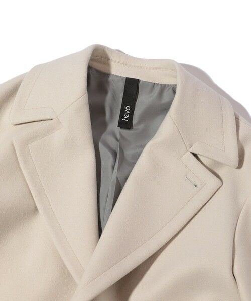 MEN'S BIGI / メンズビギ その他アウター | 【hevo別注】ヴァージンウールメルトンチェスターフィールドコート | 詳細10