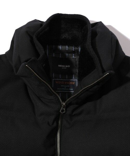 MEN'S BIGI / メンズビギ ダウンジャケット・ベスト | マイクロブロックチェックボリュームネックダウン | 詳細15
